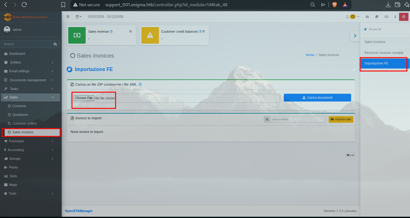 UI import