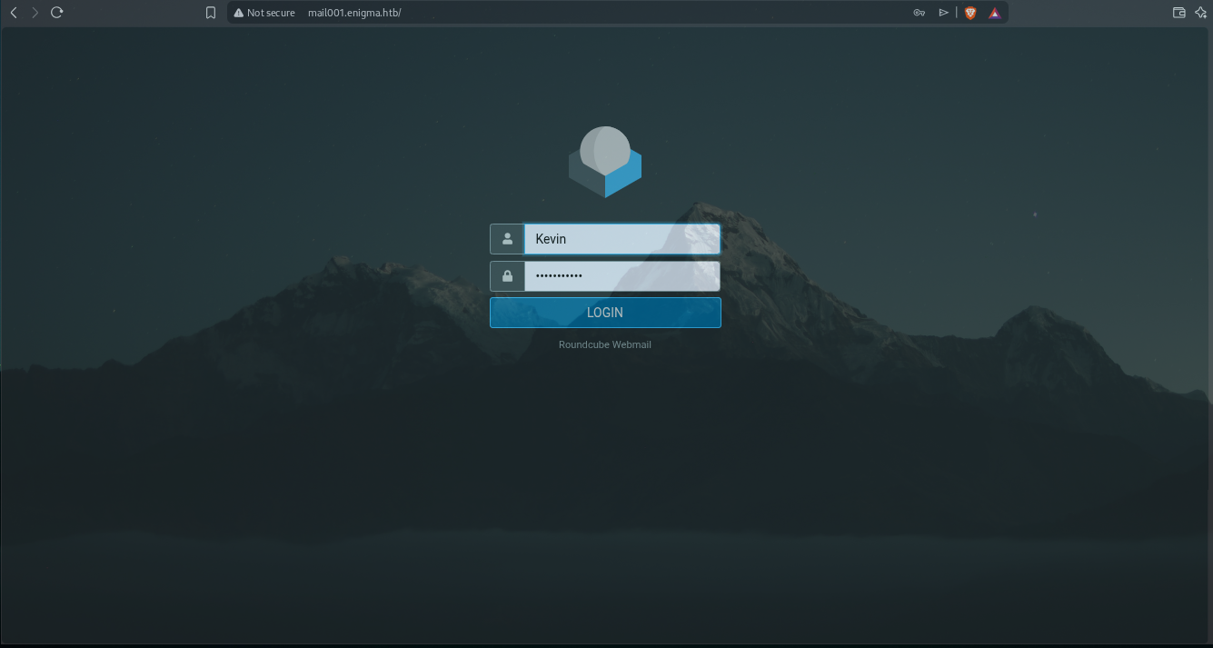 Webmail login backup